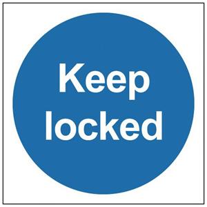 100x100mm Keep Locked - Rigid